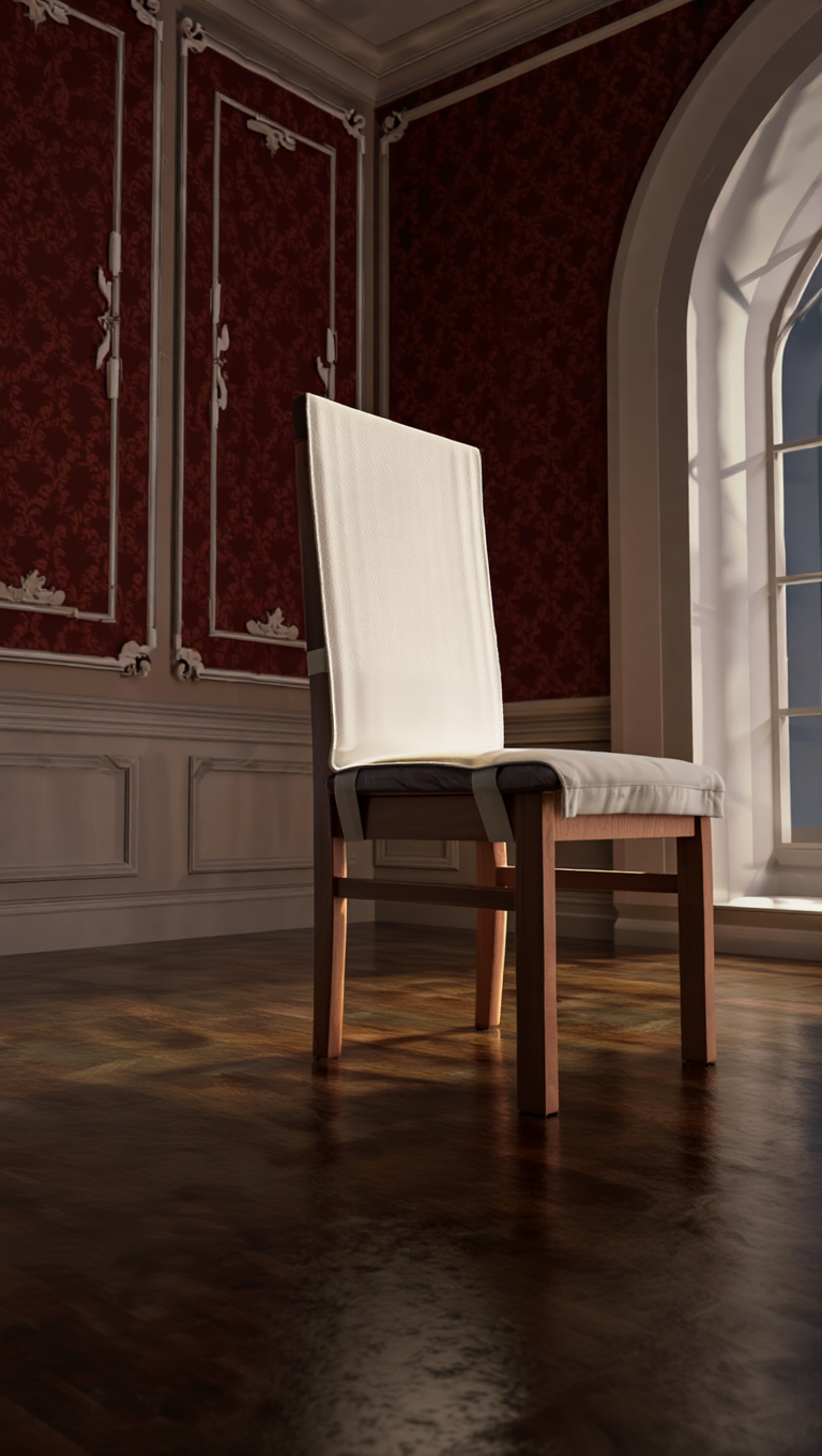 Capa para Cadeira de Mesa 200cm x 44cm (Individual)