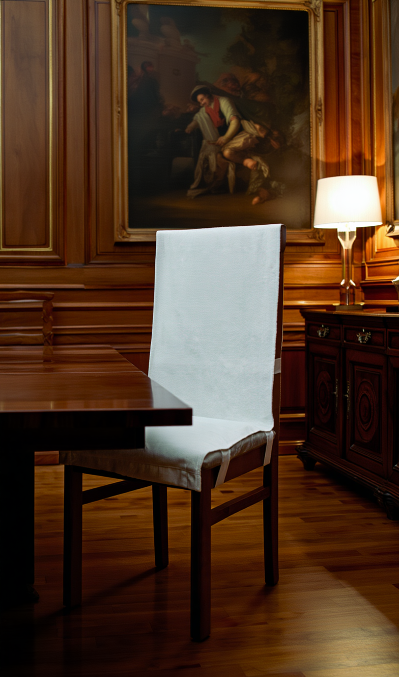 Capa para Cadeira de Mesa 200cm x 44cm (Individual)